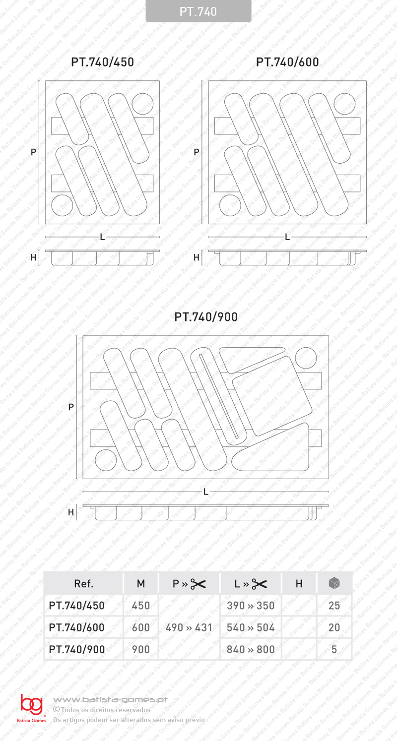 Porta talheres com diversas dimens�es - Polipropileno